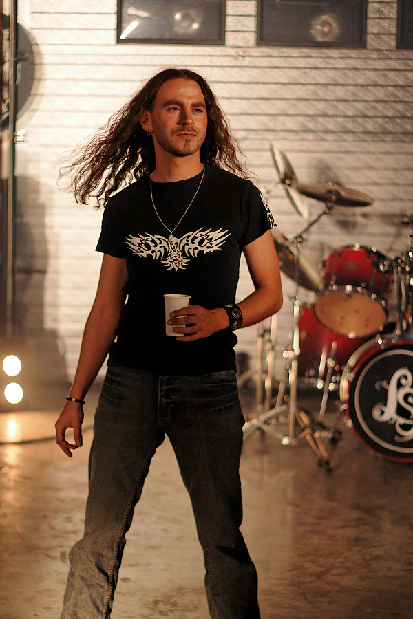 Photo du tournage du clip des Lightseekers