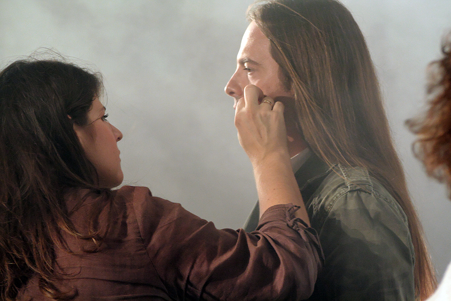 Photo du tournage du clip des Lightseekers