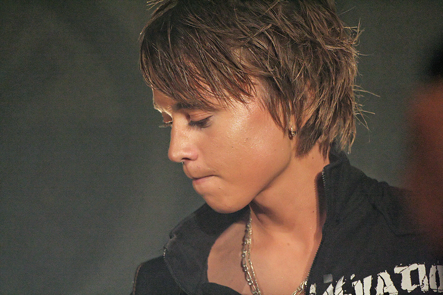 Photo du tournage du clip des Lightseekers