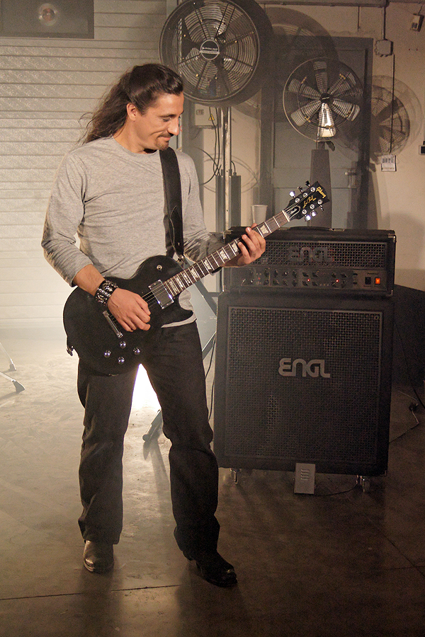 Photo du tournage du clip des Lightseekers