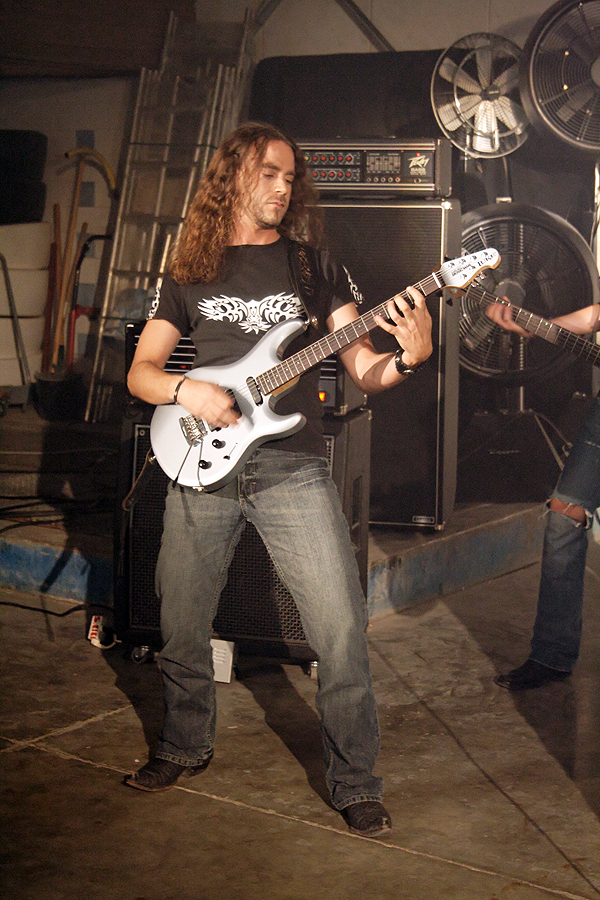 Photo du tournage du clip des Lightseekers