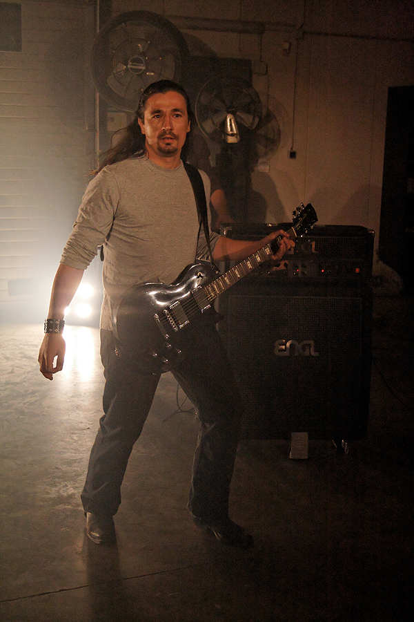 Photo du tournage du clip des Lightseekers