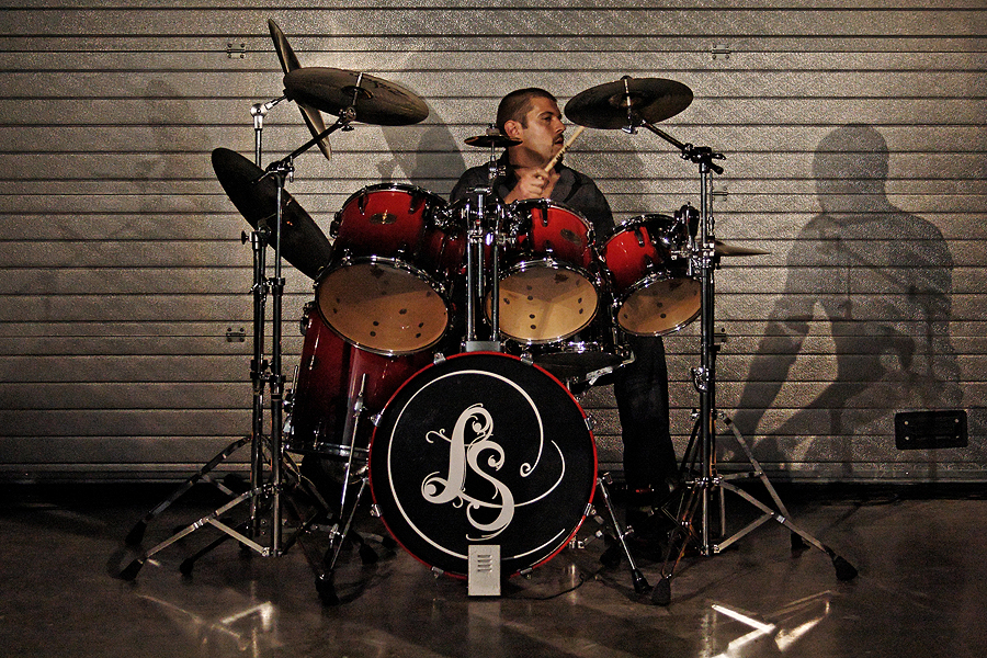 Photo du tournage du clip des Lightseekers