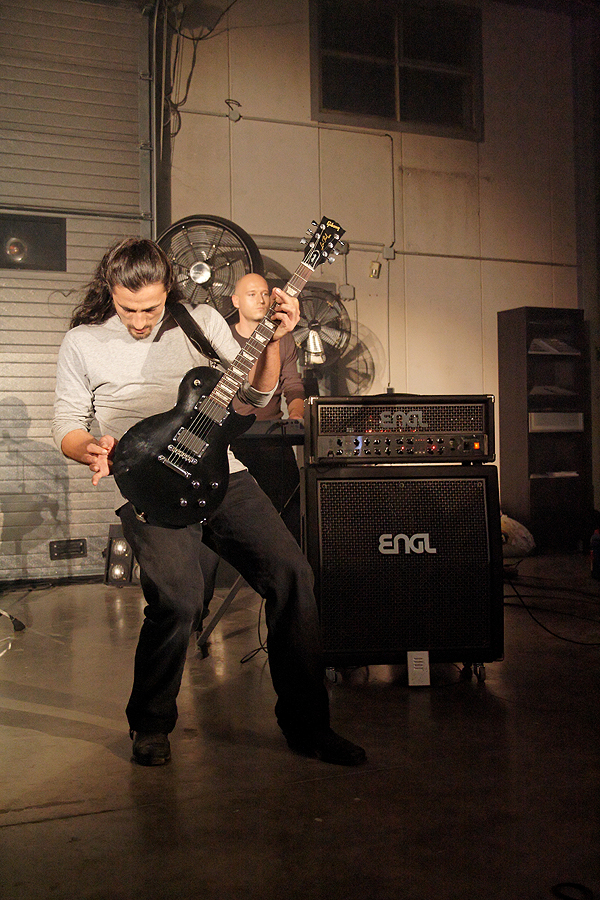 Photo du tournage du clip des Lightseekers