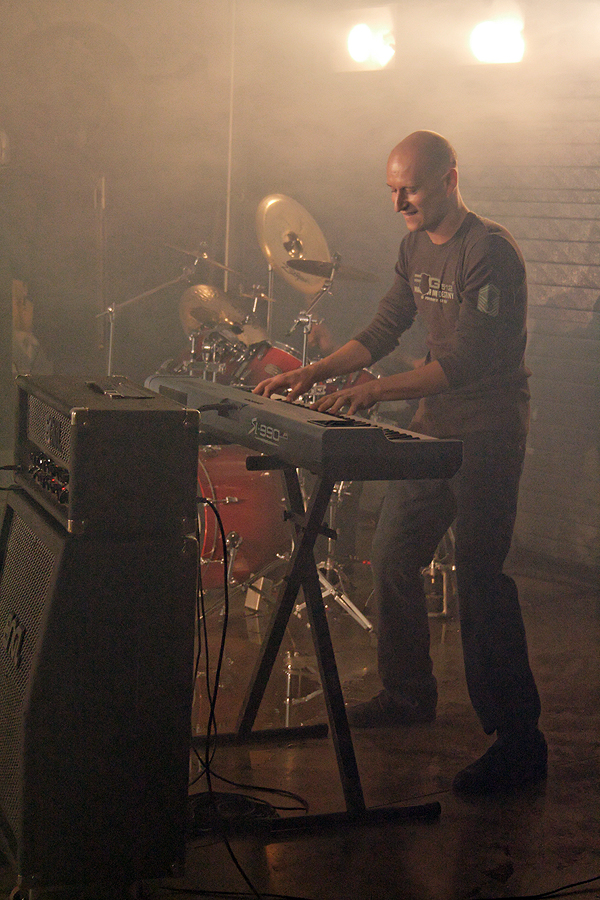 Photo du tournage du clip des Lightseekers