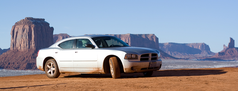 Dodge Charger - Monument Valley - USA