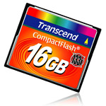 Carte Mémoire Transcend CompactFlash 16 Go High Speed 133X